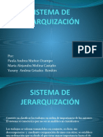 Sistema de Jerarquización