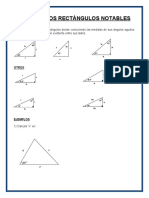 5to Geometria Triangulos Rectangulos Notables