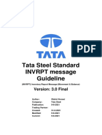 TATA Steel Standard INVRPT (Movement & Balance) V3.0 - For TP