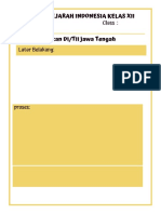 Yellow Illustrative Descriptive Text Worksheet