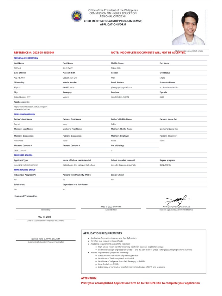 CMSP Portal | PDF