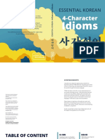 Essential Korean 4-Character Idioms PDF