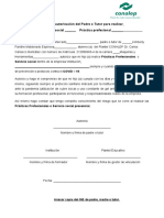 Carta Autorización PP y SS Covid