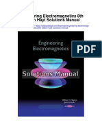 Engineering Electromagnetics 8th Edition Hayt Solutions Manual