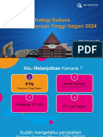 Sharing Session Persiapan PTN 2024