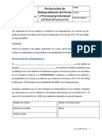 RAB06 Declaracion de Independencia Del Socio y Personal Profesional Al Cierre v1