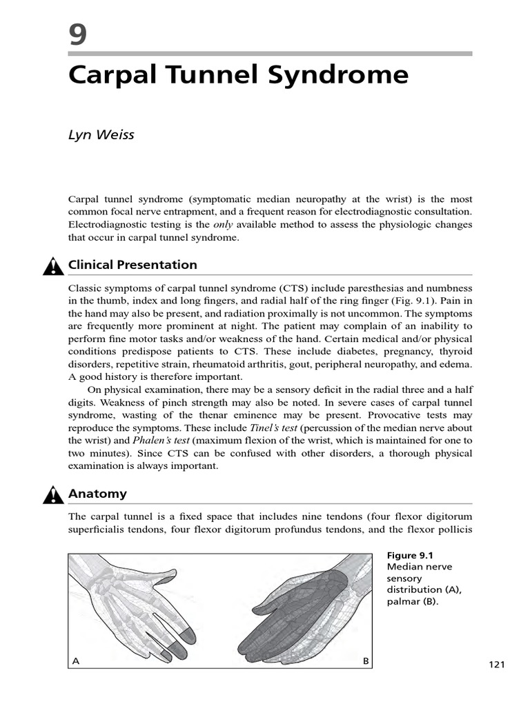 Carpal Tunnel Syndrome | Download Free PDF | Carpal Tunnel Syndrome | Hand