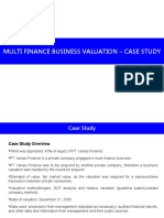 Multi Finance Business Valuation-Case Study-141128