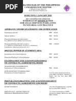 Sample Jurat for Affidavits | PDF | Affidavit | Notary Public