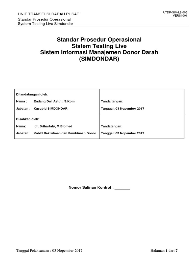 Prosedur Instalasi SIMDONDAR 12.04 | PDF | Teknologi & Rekayasa