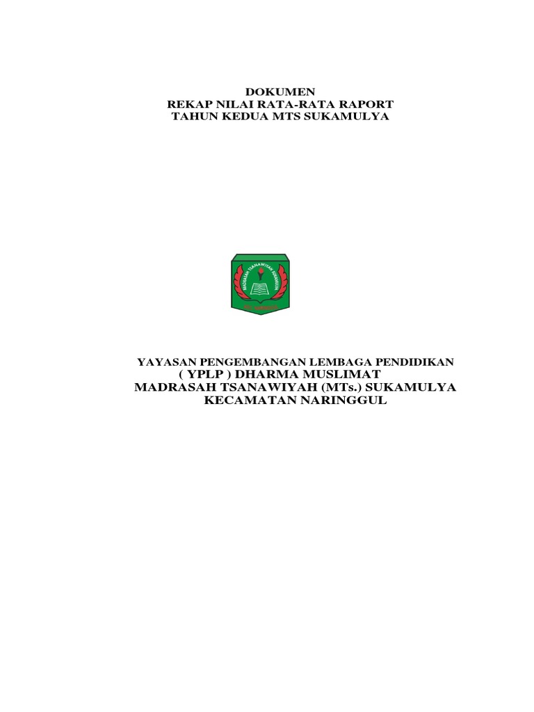Rekap Nilai | PDF