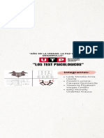 Semana 1 Infografia de Los Test Psicológicos