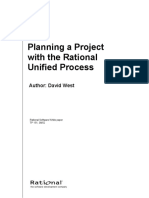 Planning a Project with the Rational Unified Process Author David West
