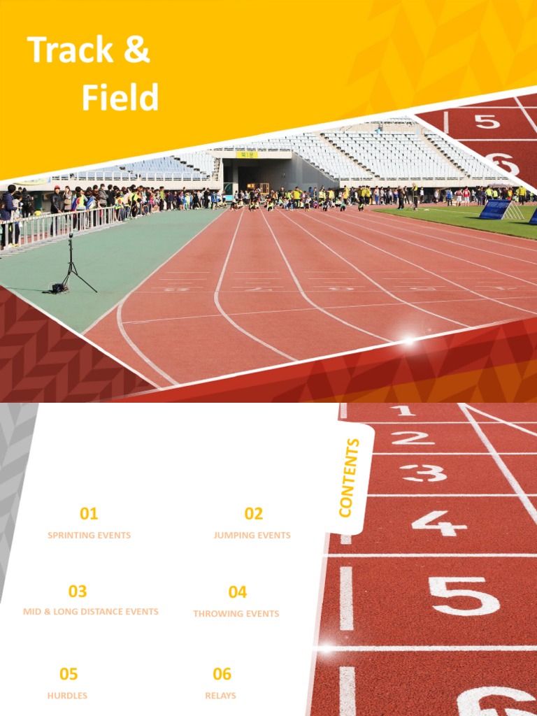 SlideMembers FreeDesignTemplateRunningtrack PS 3276 PDF Track And
