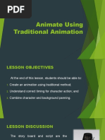 LESSON 1 - Animate Using Traditional Animation