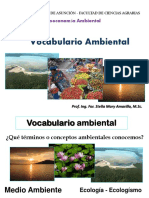 Clase 1 Vocabulario Ambiental GA