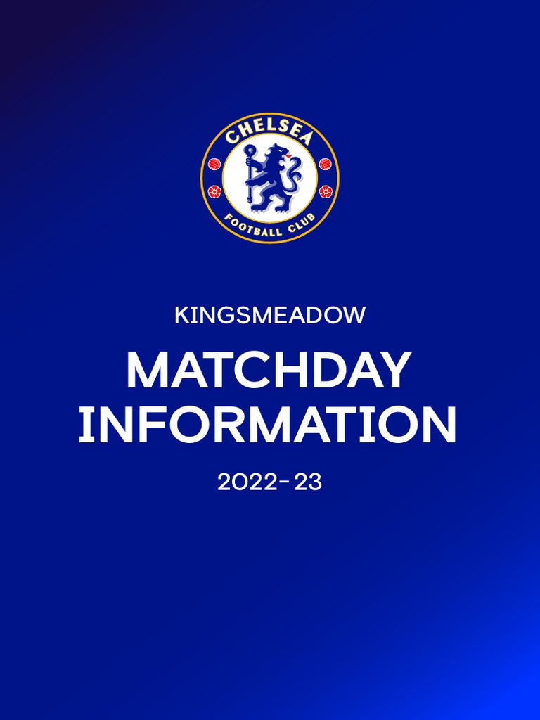 Matchday Guides Updates Matchday Information Guide Kingsmeadow 5.0 ...