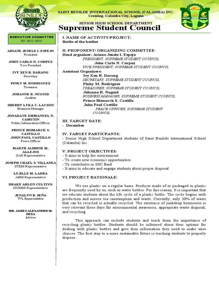 Battle of The Bottles | PDF | Environment | Sustainability