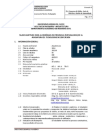 Silabo Tecnología de Edificacion 2022 - I Virtual Plan 2016