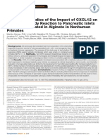 Preliminary Studies of The Impact of CXCL12 On The.10