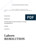 CSS ANSWERS Pakistan Resolution 