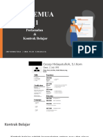 KONTRAK BELAJAR - Kelas 11