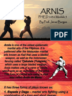 PHED 1032 Module 5 History of Arnis