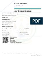 Single Certificate