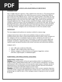 3.anaesthesia and Analgesia in Obstetrics