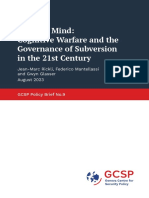 Cognitive Warfare and The Governance of Subversion