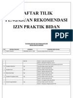 Daftar Tilik Sipb-1 Siti Aisah
