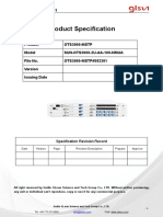 Ots3000 MSTP Optical Communication Integrated Platform 2u Chassis Data Sheet 582201