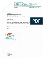 150 - Permohonan Pemeriksaan Bakteriologi Udara Di RS Medika Utama Permata