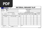 Requisition Slip Format Example | PDF