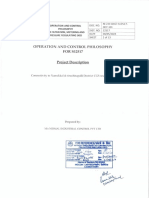 Operation & Control Philiosphy