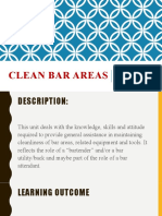 CORE 1 Clean Bar Areas