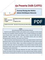 LKPD 3. Konsep Ruang Dan Waktu Dalam Kehidupan Manusia REIFAN 3