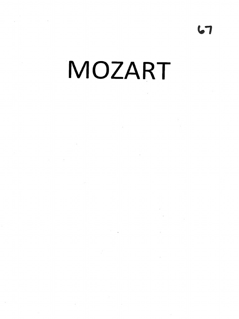 Mozart PDF