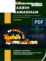 Proposal Tasbih Ramadhan 2023