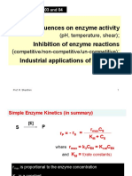 2022 - RS - Lectures03and04 - Enzyme Kinetics - Advanced