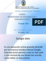 Google Sites: Dr. Joel Contreras Núñez