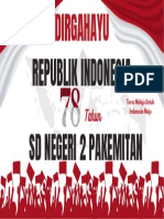 Putih Dan Merah Modern Dirgahayu Republik Indonesia Facebook Cover