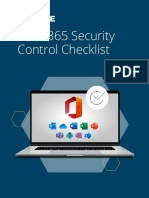 White Paper MS365 Security - Control - Checklist