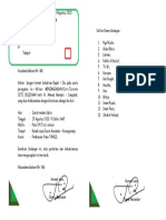 Undangan Tahlil 40 Hari (MI)