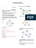 Terminologies and Special Types of Graphs