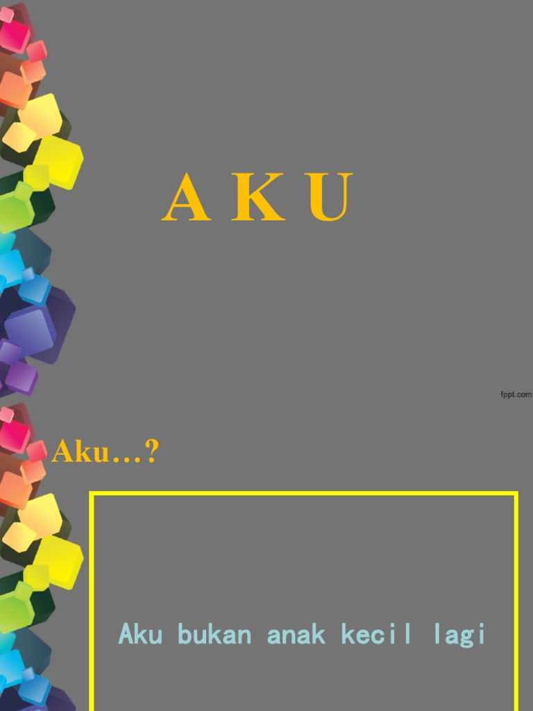 Aku Keluarga Dan Temanku | PDF