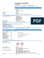 MSDS Ferri Klorida Heksahidrat