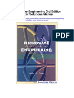 Microwave Engineering 3rd Edition Pozar Solutions Manual