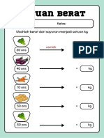 LKPD - Matematika Kelas 2 - Satuan