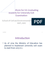 Exit Exam Orientation by SCEE - Edited